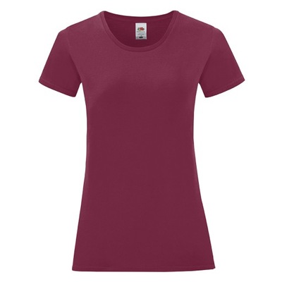 Damska koszulka t-shirt Iconic FRUIT burgundy M