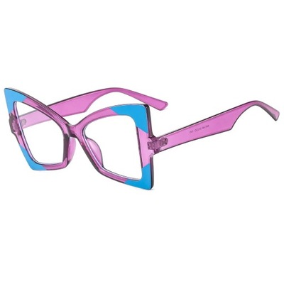 57363 MODA DAMSKA EYEGLASSES W KSZTALCIE MOTYLA FRAMES POPULARNE VERY ROZMIARY SPECYFIKACJA OPTYCZNA  