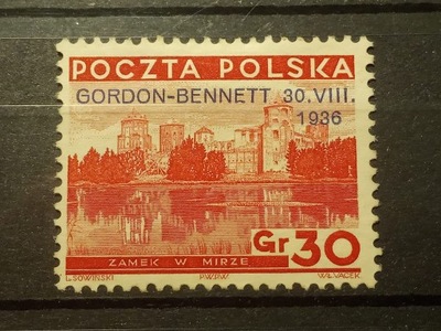 POLSKA Fi 292 B8 (*) 1936 Gordon - Bennett