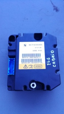 Блок управления датчик подушка безопасности bmw 3 e46 cabrio 6918833 фото №1