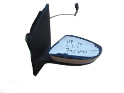 Дзеркало ліва vw up 1s 7+2 кабелі фото №1