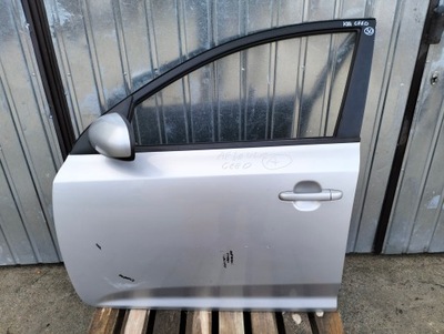 Дверь левая передние левый перед kia ceed i lift цвет 9s 2009-2012 фото №1