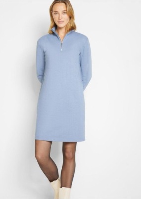 _ZT ZFW NIEBIESKA SUKIENKA DRESOWA _/ 42