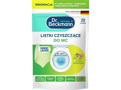 Listki do wc DR BECKMANN Magic Leaves Citrus Sensation (20 sztuk)