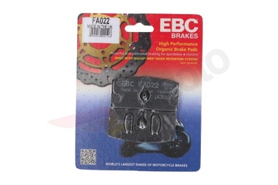 PADS BRAKE EBC FA 022 BMW R80/7S  