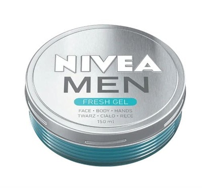 NIVEA MEN Fresh Nawilżający Krem-Żel do Twarzy 150 ml