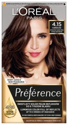 L'Oréal Preference Farba d/włosów 4.15 Caracas