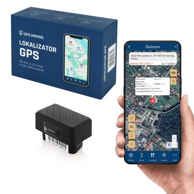 Lokalizator GPS GSM Pojazdu OBD ŚLEDZENIE WWW SMS