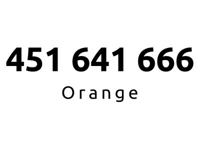 451-641-666 | Starter Orange (64 16 66) #E