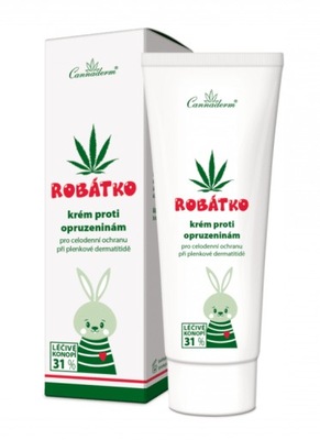 Cannaderm Robatko Krem na odparzenia dla dzieci i dorosłych 75g