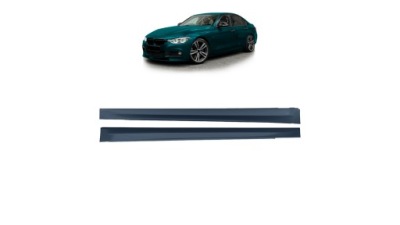 Пороги спортивні do bmw 3 f30, f80 sedan 2011 - 2018 стиль m3 фото №1