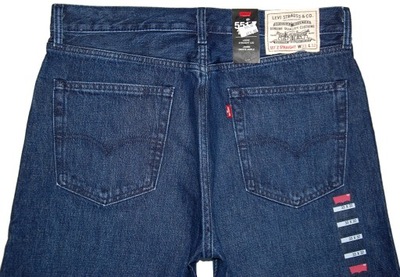 LEVIS 551 33/32 W33 L32 STRAIGHT LOOSE pas 86 cm