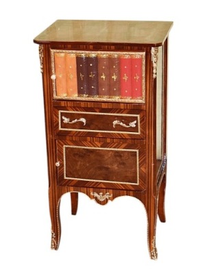 Szafka Książki Styl Francuski Intarsja KL