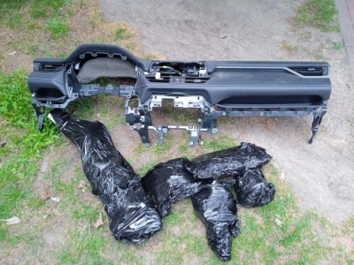 Toyota rav4 панель приладів консоль подушка безпеки 2018 2020 фото №1