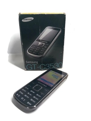 Telefon Samsung C3530 24 / 12 MB czarny