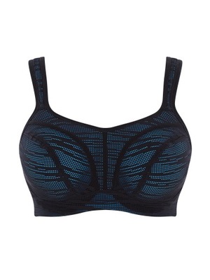 Panache Biustonosz Sportowy 70HH BLACK/AQUA