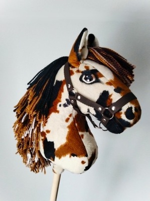 Hobby Horse Appaloosa, mały, z kantarem, premium