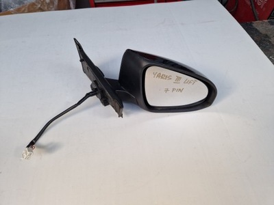 Yaris iii lift - зеркало правое 7 pin фото №1