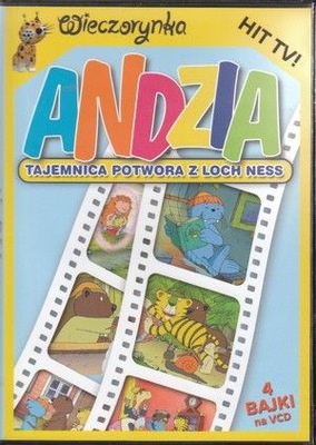 ANDZIA TAJEMNICA POTWORA Z LOCH NESS 4 BAJKI DVD