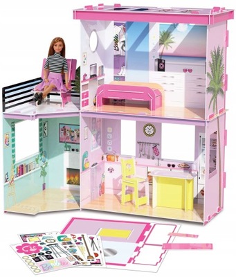 Domek dla lalek Barbie + klasyczna lalka Barbie