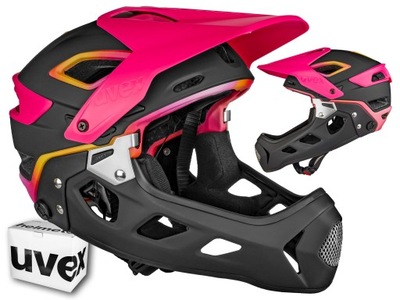 KASK UVEX JAKKYL HDE 2.0 FUTURE FULL FACE 56-61 CM