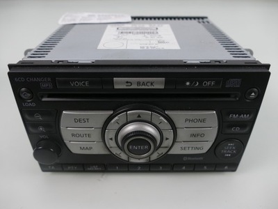 Nissan qashqai j10 радіо cd fm navi з код фото №1