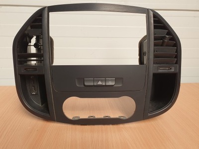 Рамка радіо решітка обдув консолі панель mercedes vito iii w447 4479051401 фото №1
