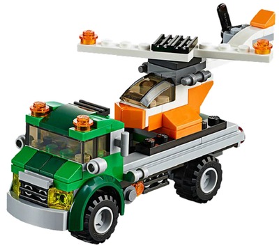 LEGO Creator 3 w 1 31043 Chopper Transporter Helikopter