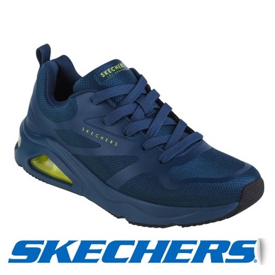 Buty Męskie Skechers Sportowe Tres-Air Uno DOSKONAŁA AMORTYZACJA 43