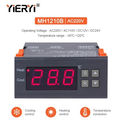 Cyfrowy regulator temperatury Yieryi -40 t Funkcja