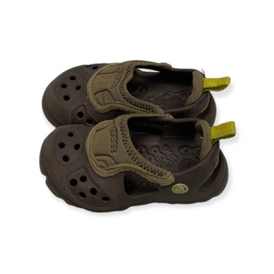 Kapcie łapcie dziecięce wsuwane CROCS 13 cm