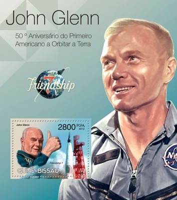 John Glenn Friendship 7 kosmos blok #47GB12320b