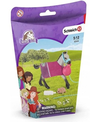 BAWIĄCE SIĘ ŹREBIE JEŻ HORSE CLUB SCHLEICH 42534