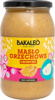 MASŁO ORZECHOWE PASTA PEANUT BUTTER CRUNCHY 900g