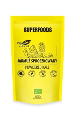 JARMUŻ SPROSZKOWANY BIO 125 g - BIO PLANET