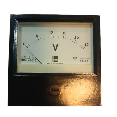 Woltomierz tablicowy MER-72 TM 0-25mA