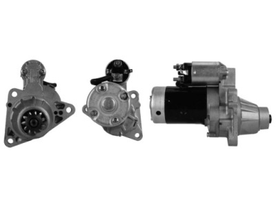 Стартер 12v 1kw lucas до smart fortwo 0.8 cdi фото №1