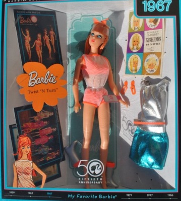 lalka BARBIE TWIST 'N TURN MATTEL 2008