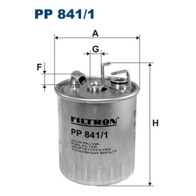 FILTRO COMBUSTIBLES FILTRON PP 841/1  