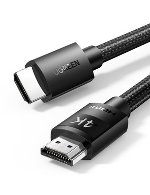 KABEL PRZEWÓD HDMI 2.0 - HDMI 2.0 4K 3M OPLOT WYTRZYMAŁY JAKOŚĆ