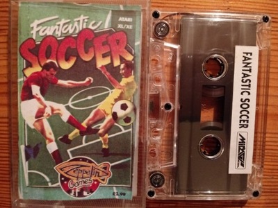 GRA NA ATARI - FANTASTIC SOCCER - KASETA ,MIRAGE