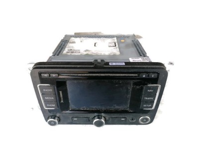 Seat altea xl 12r навигация navi радио cd автомагнитола 5p0035191g фото №1