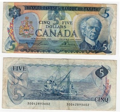 KANADA 1979 5 DOLLARS