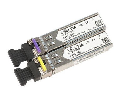 Moduł SFP MikroTik 1.25G 80km LC UPC S-4554LC80D