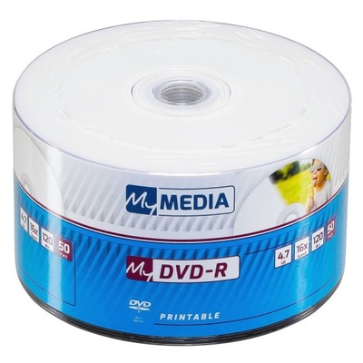 Płyta DVD Verbatim DVD-R 4,7 GB 50 szt. MyMedia