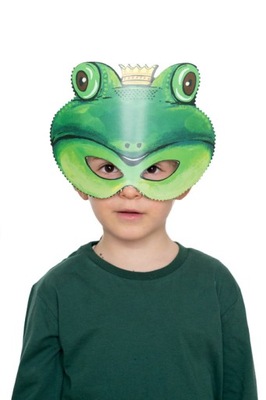 Żaba maska żabka