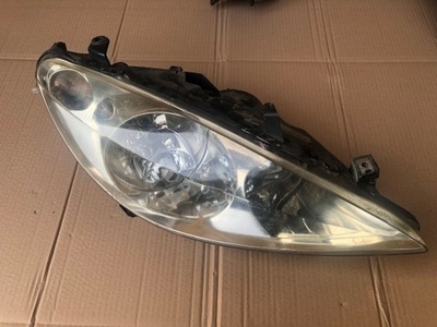 Правый фара правая лампа peugeot 307 2001-2008 передняя 9634369480 фото №1