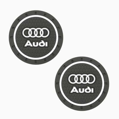 2 PIEZAS DE AUTOMÓVIL RANURA AL TAZA CON DE AGUA ACCESORIOS PARA ESTERAS ANTYPOSLIZGOWEJ PARA AUDI SLINE A4 TT  