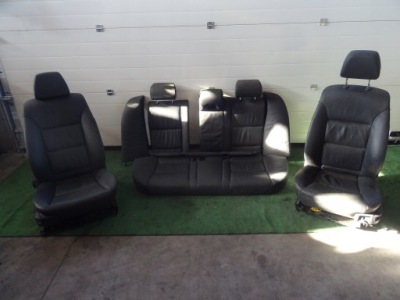 Сиденья заднее сиденье bmw e60 sedan кожа комфорт isofix фото №1