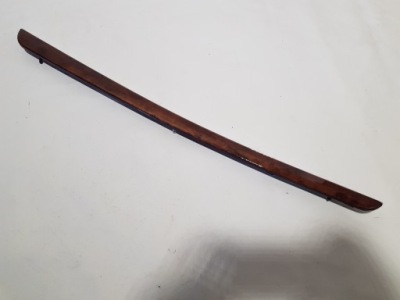 Mercedes w221 drewno dekor молдинг двері лівий задня фото №1